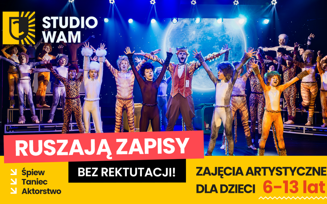Studio WAM – ruszyły zapisy na sezon artystyczny 2026/27